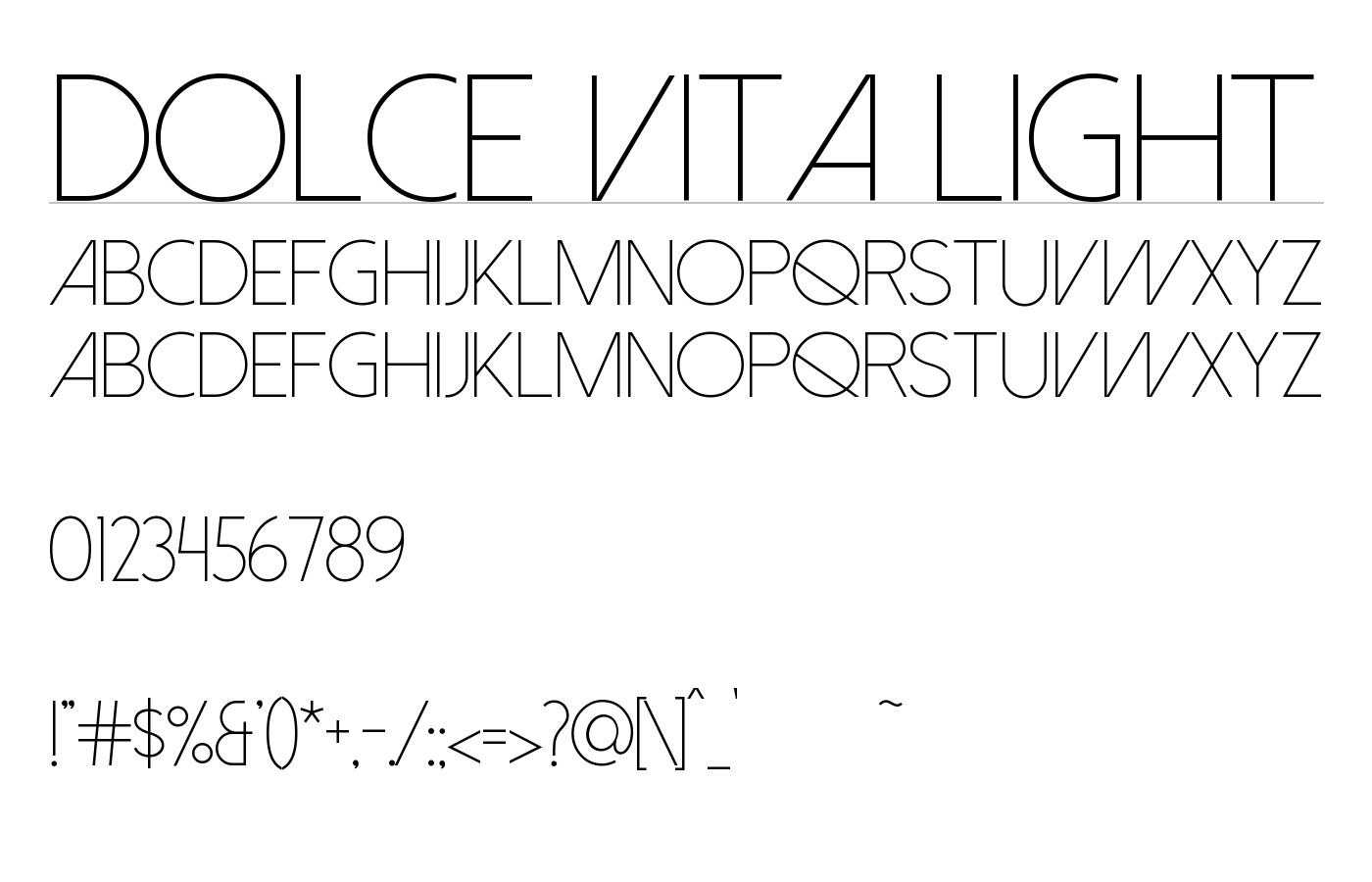 Dolce Vita preview