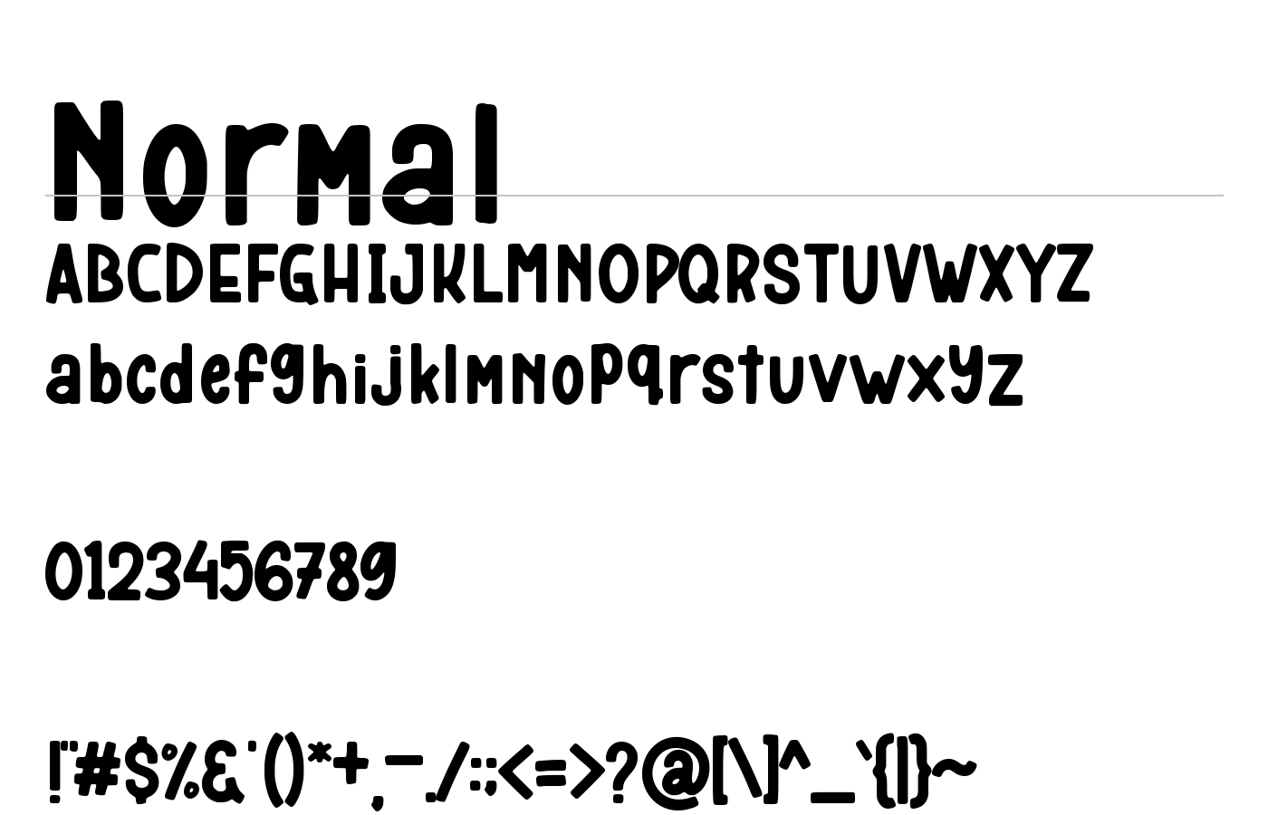 Donuts Snacky Font preview
