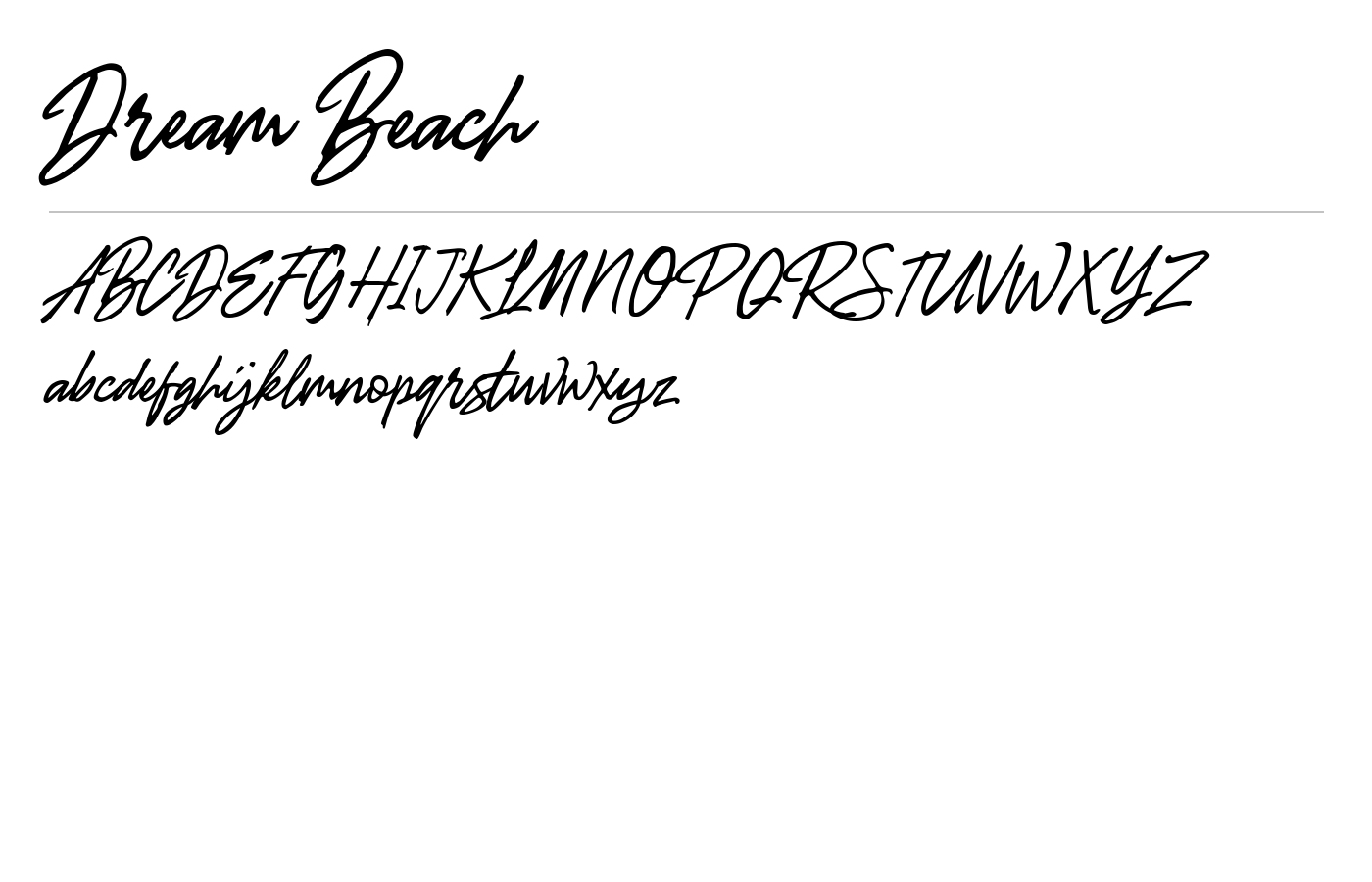 Dream Beach Script Demo preview