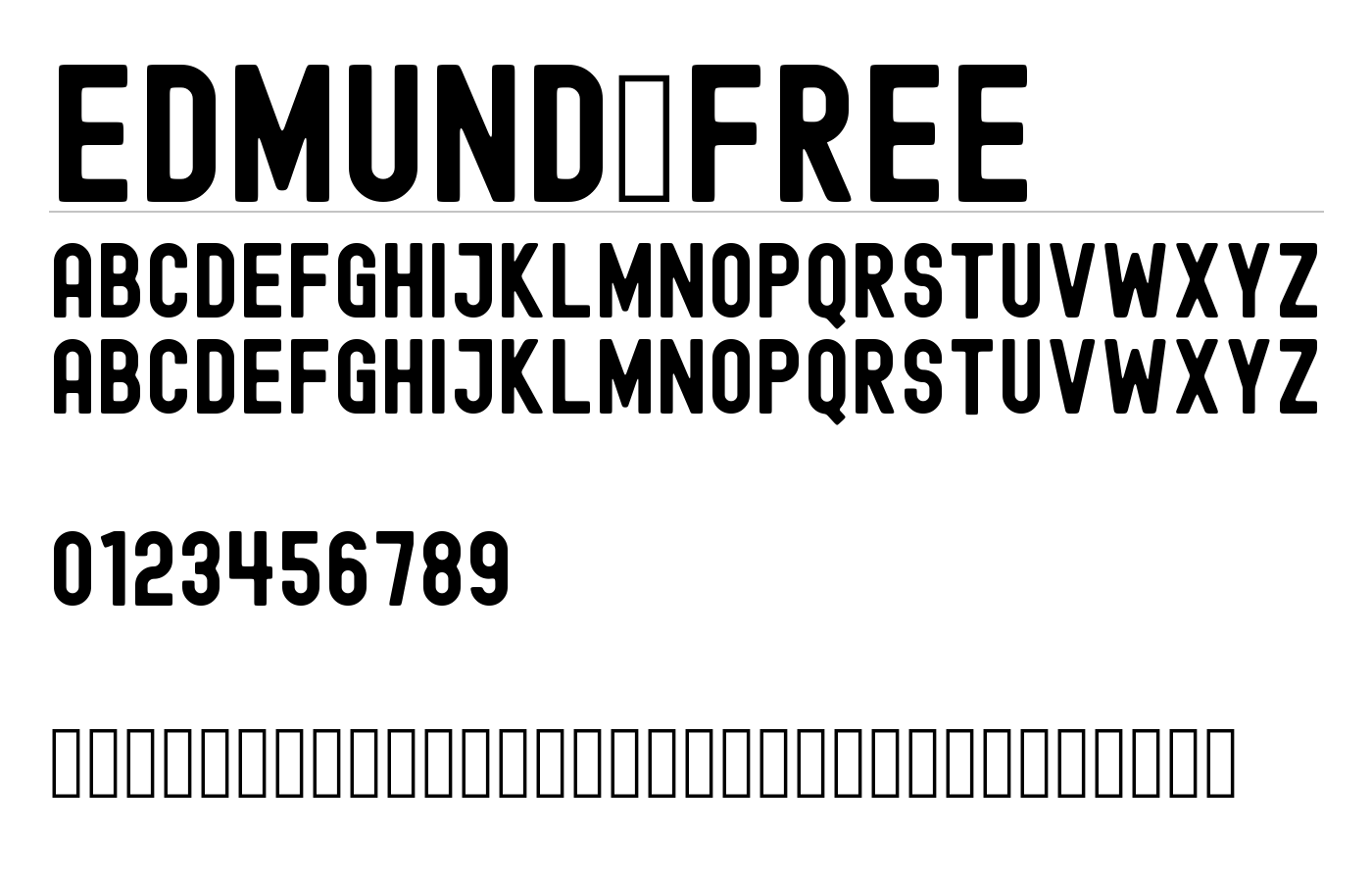 Edmund Font preview