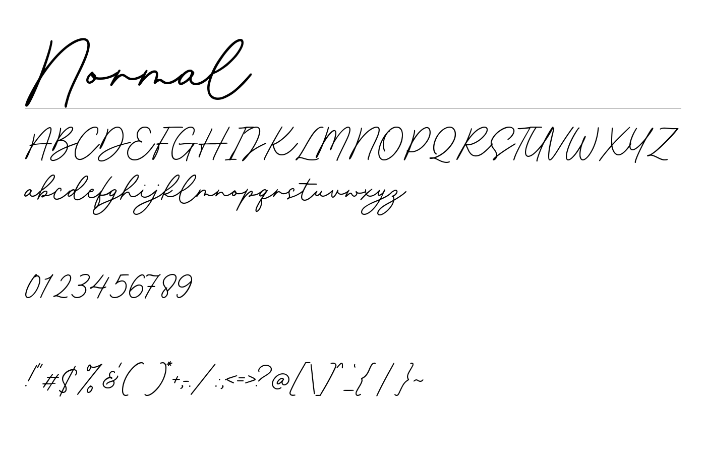 Farmhomes Font preview