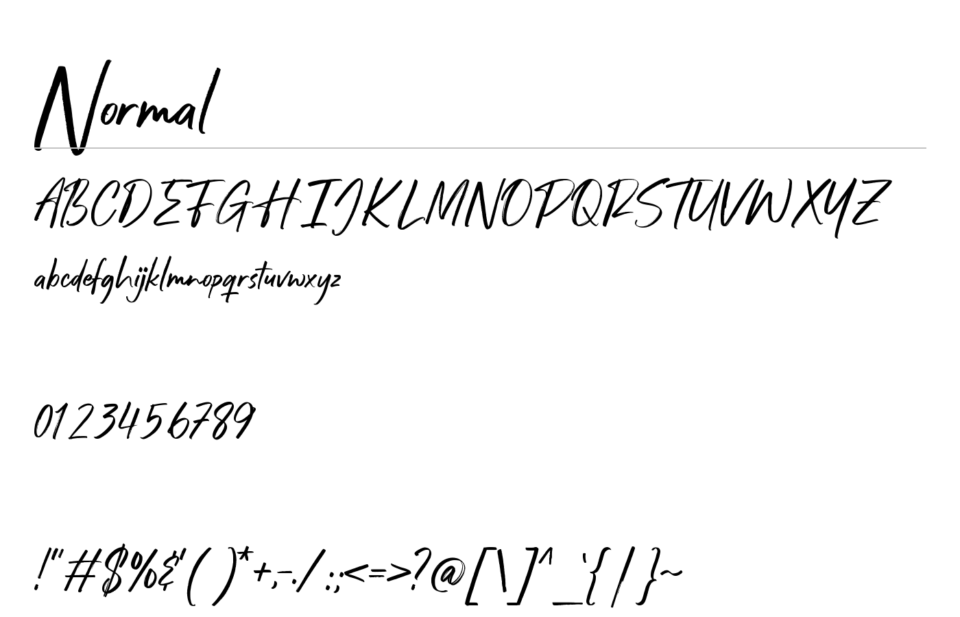 Franksthone Font preview