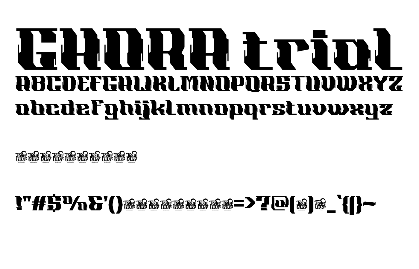 Ghora Font preview