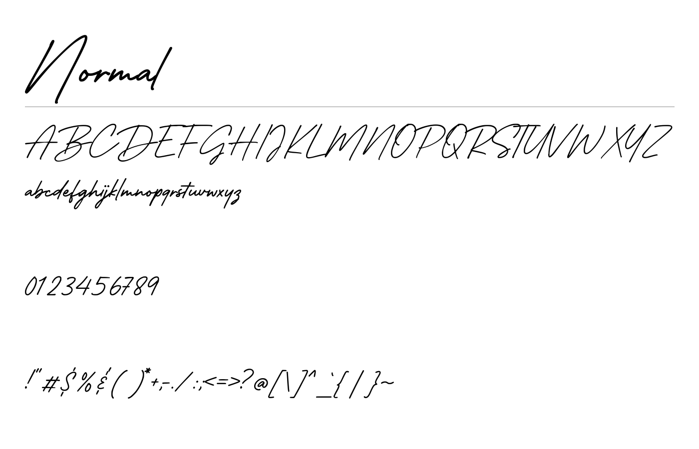 Guthen Jaqueline Font preview