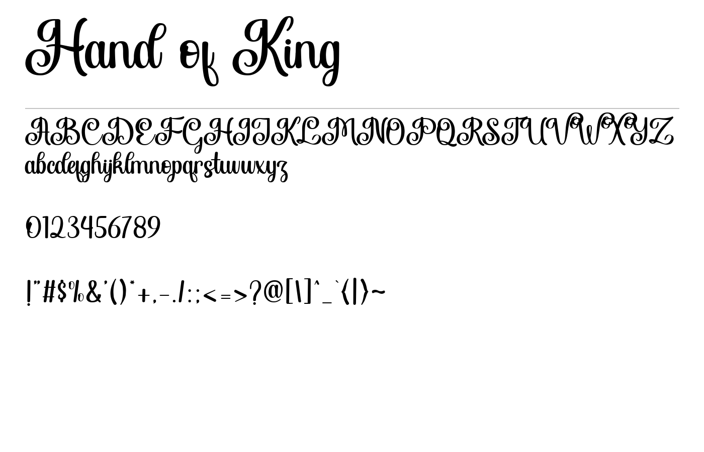 Hand of King preview