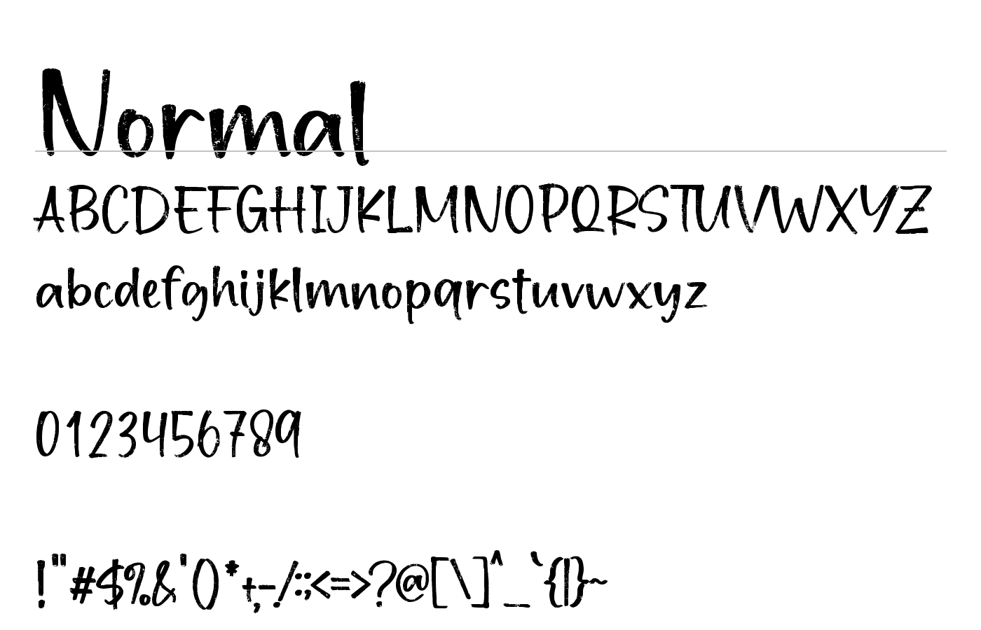 Hayamichi Font preview