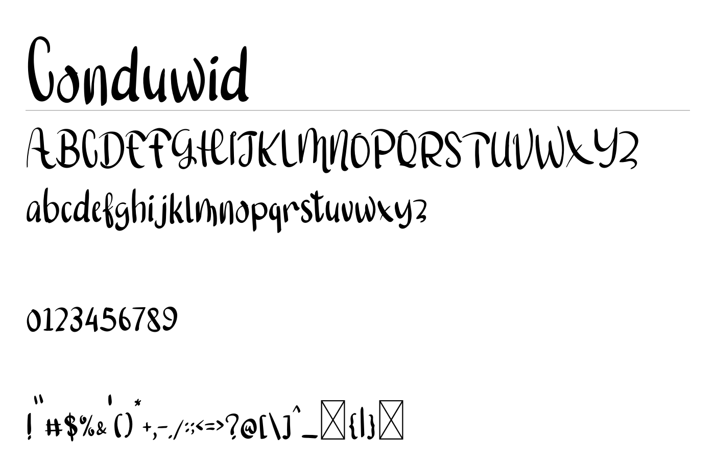 Healthy Drinks Font preview