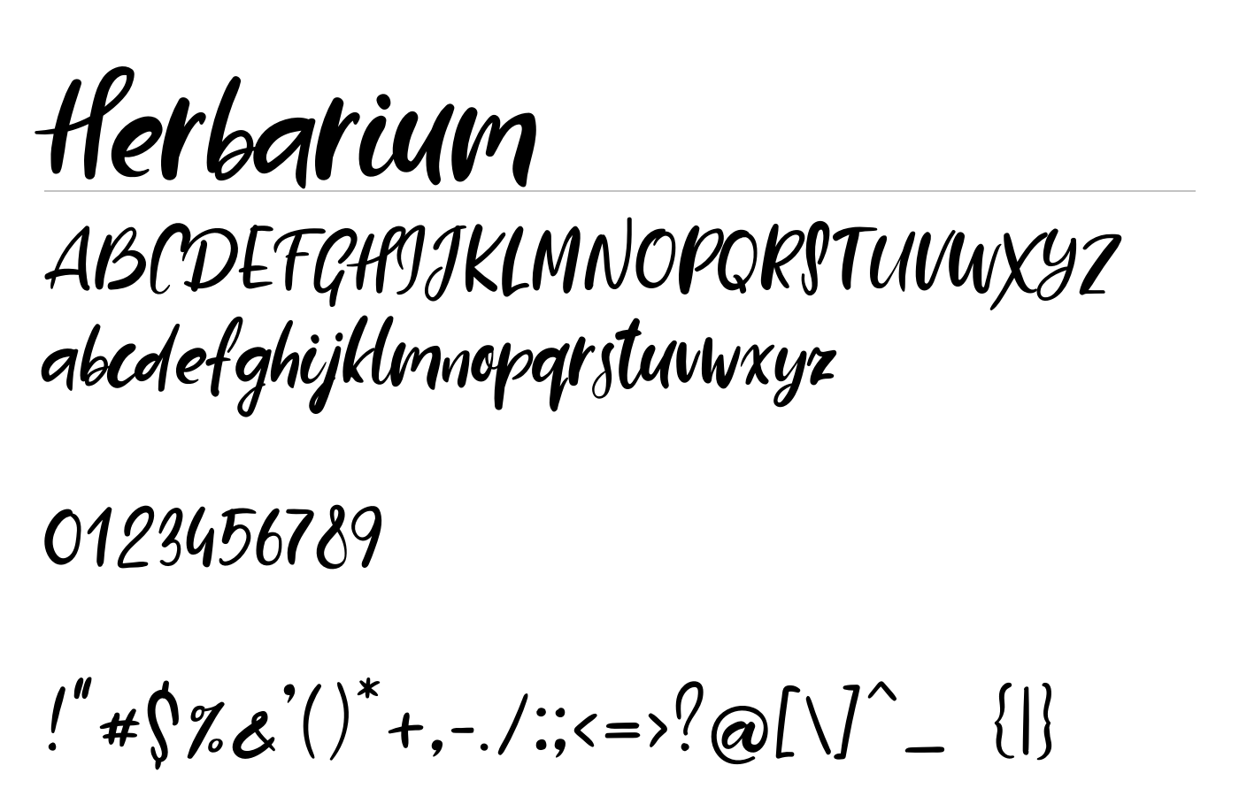 Herbarium preview