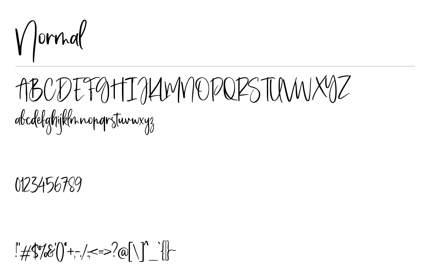History Stranger Font preview