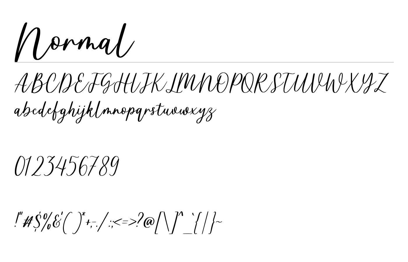 Hometheater Font preview