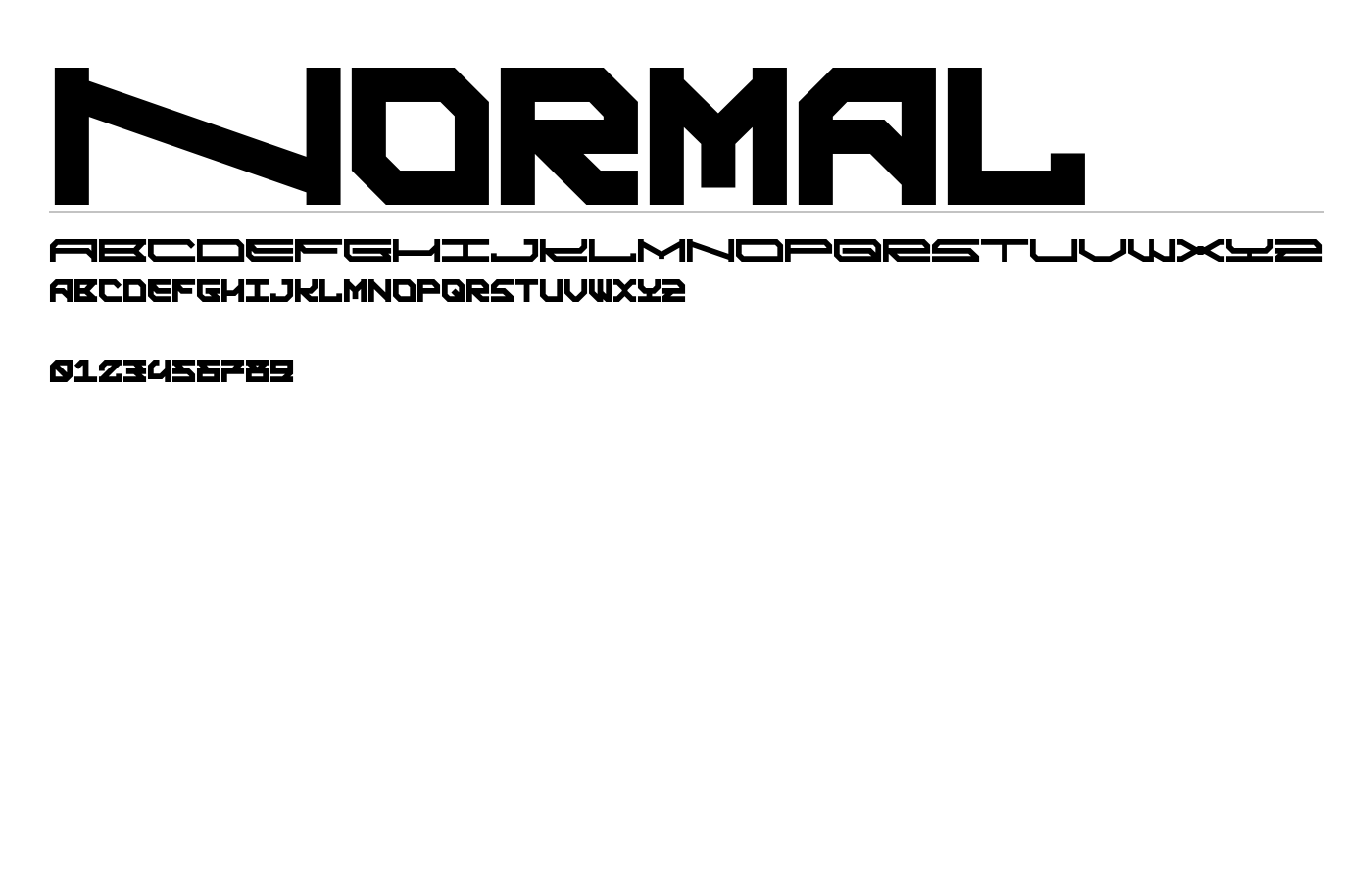 Hydrone Font preview