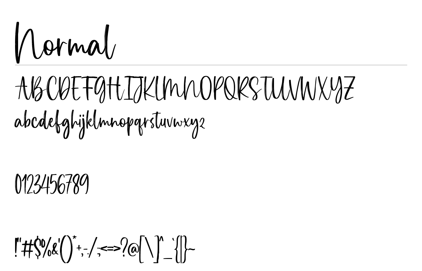 Insighttime Font preview