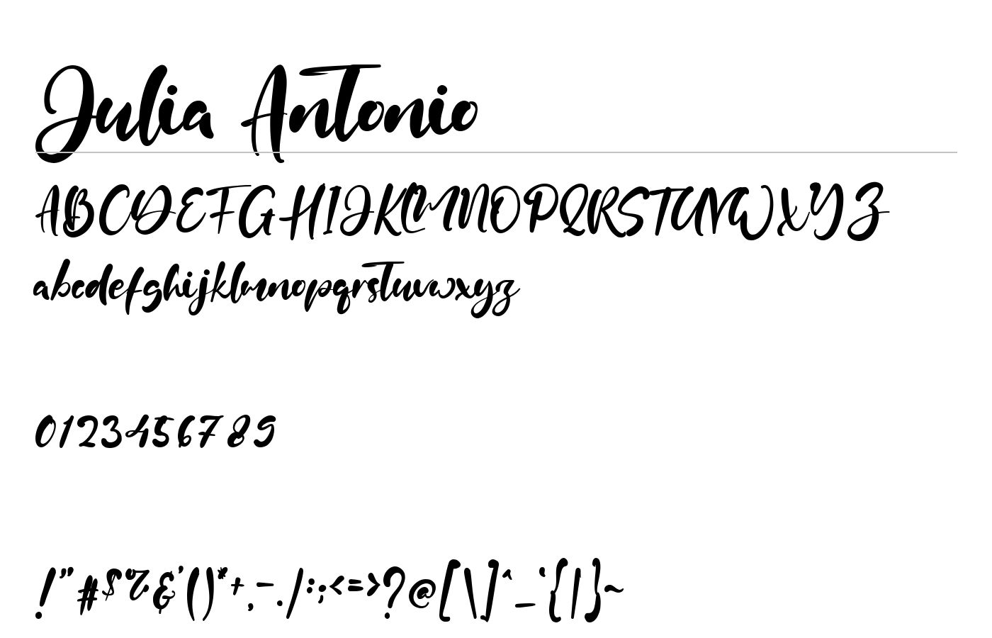 Julia Antonio Font preview