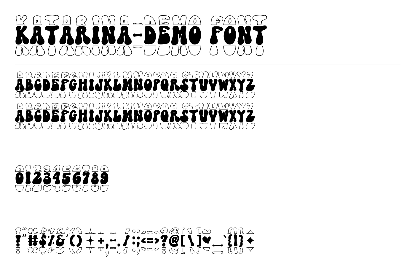 Katarina Font preview