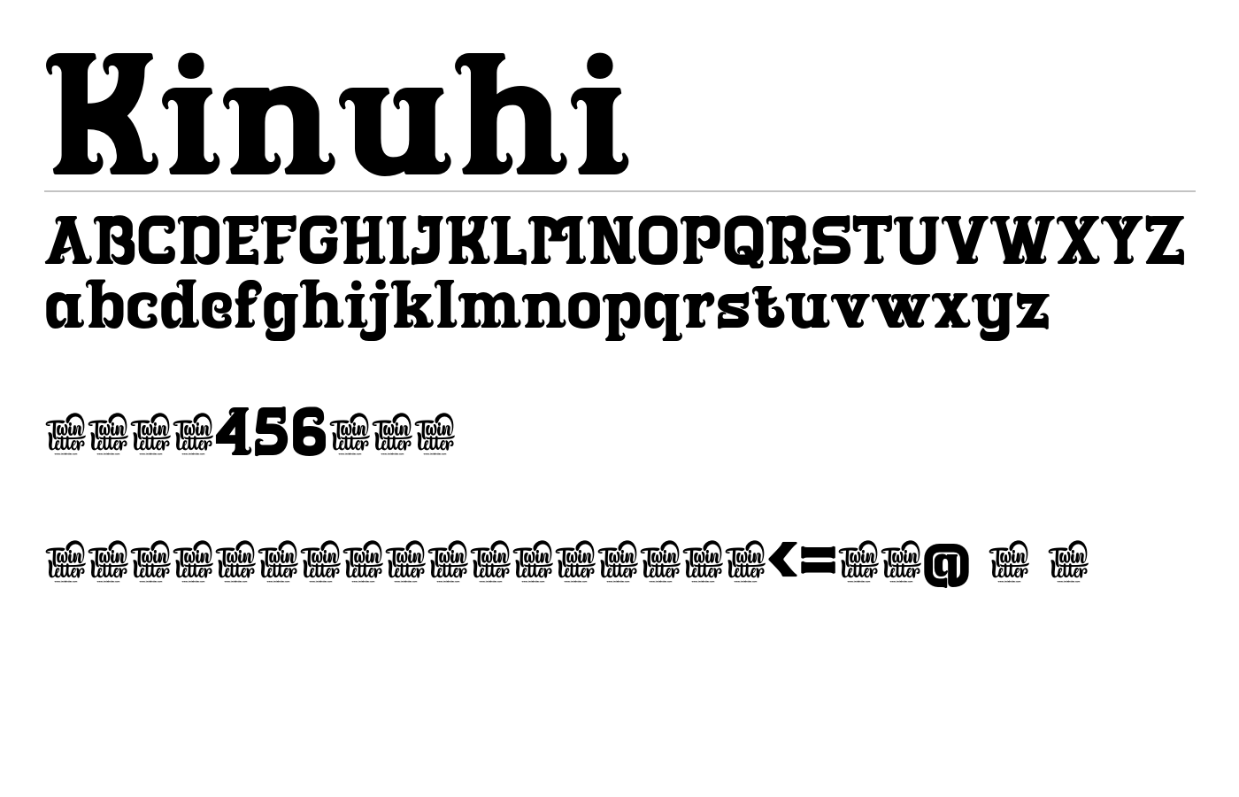 Kinuhi Font preview
