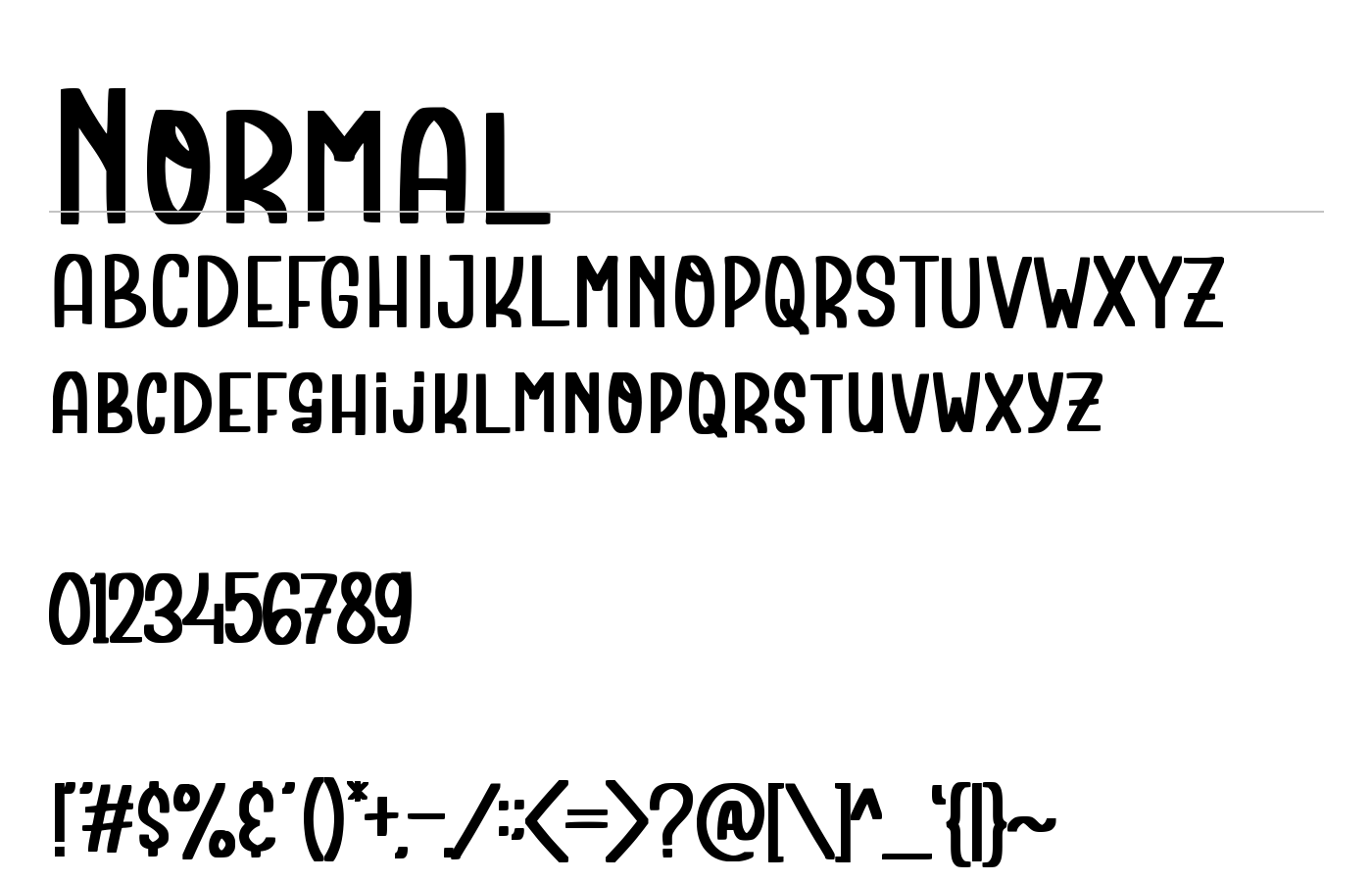 Lattime Font preview