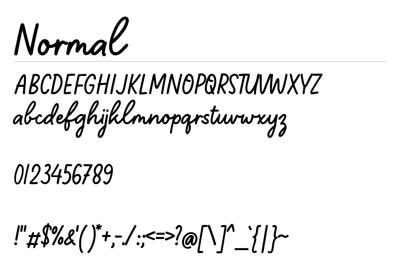 Lemonmint Font preview