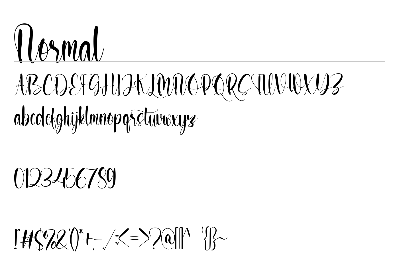 Littlesidney Font preview
