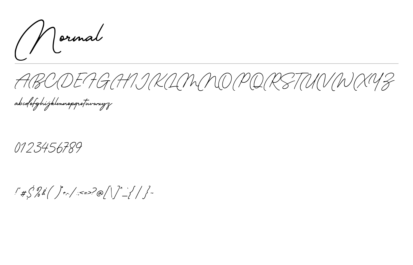 Melbourne Lighthouse Font preview
