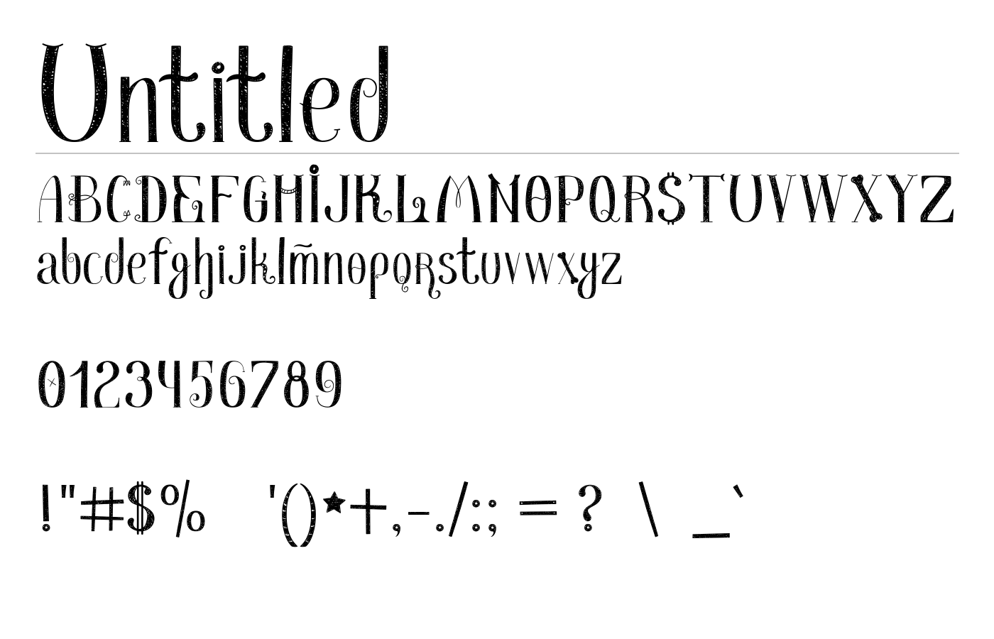 Monster Regular Font preview