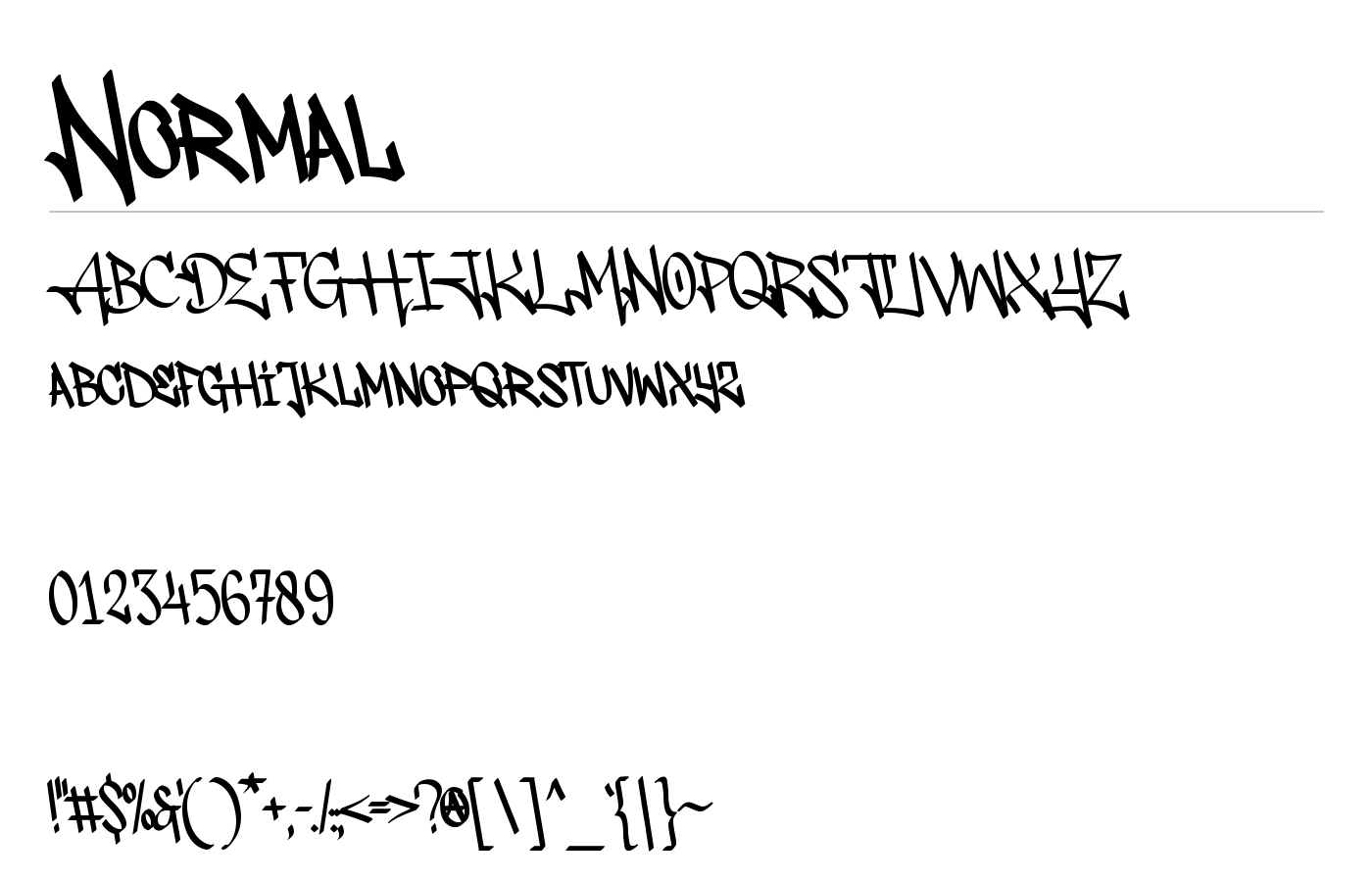 Morfem Font preview