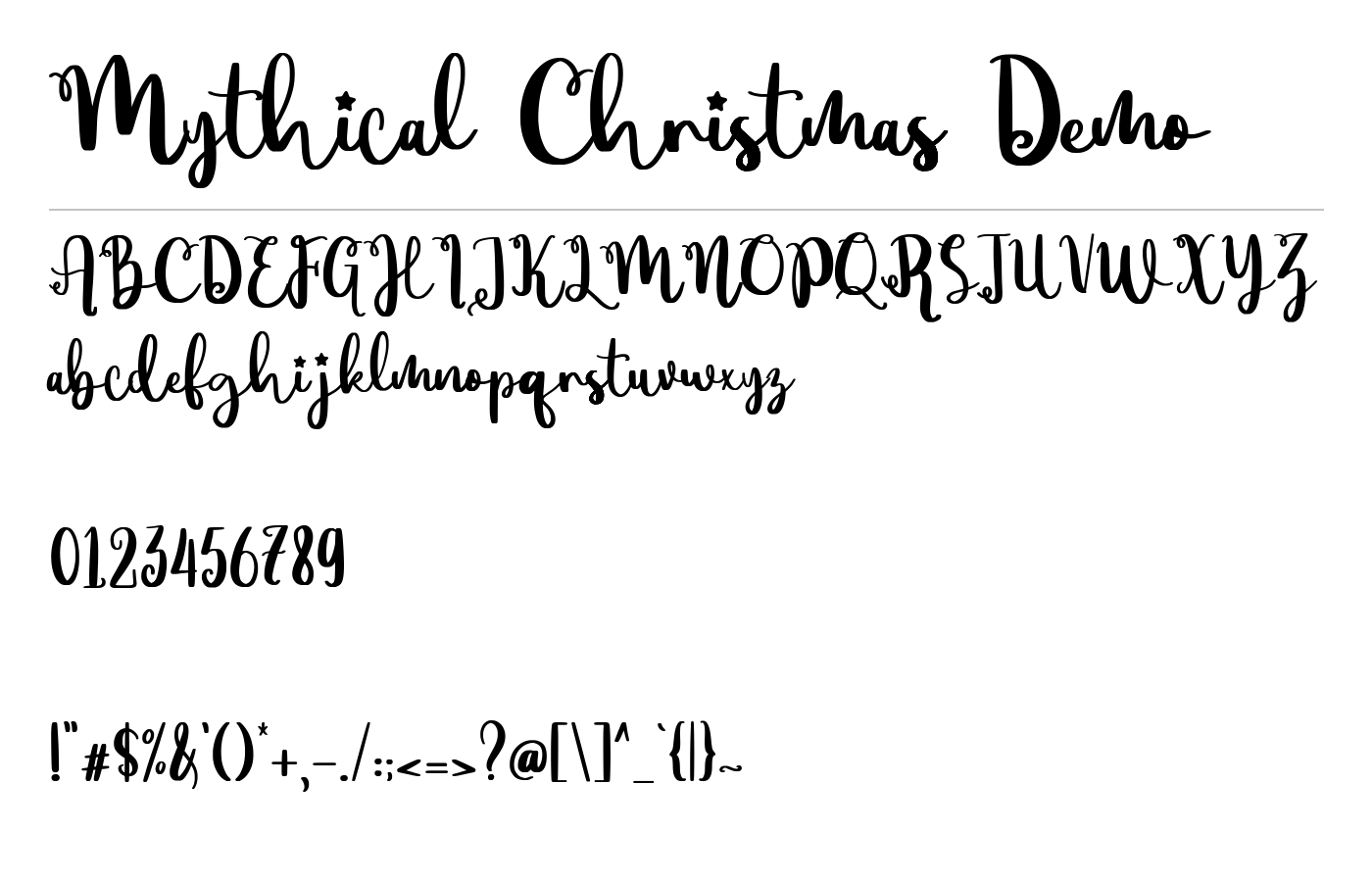 Mythical Christmas preview
