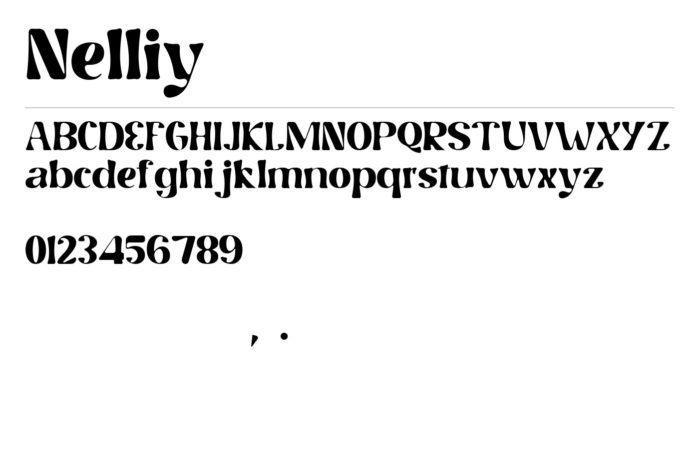 Nelliy Font preview