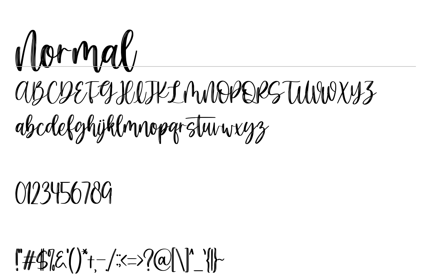 Oakblush Font preview