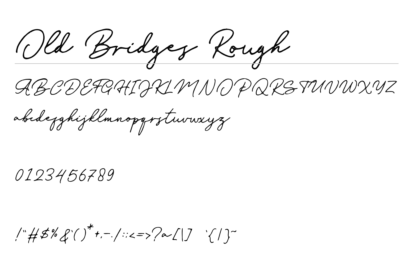Old Bridges preview