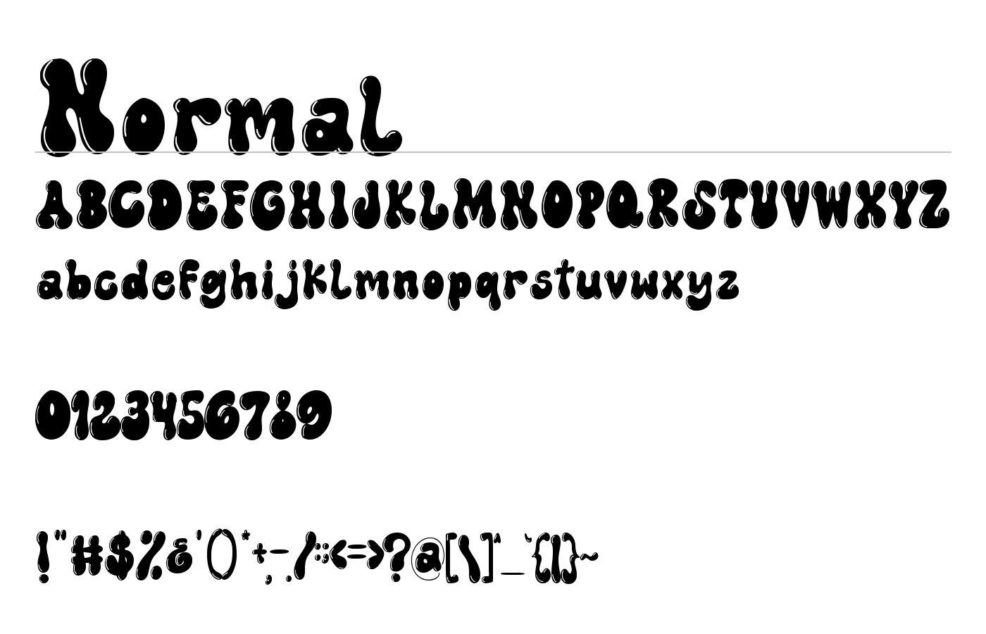 Pinky Donuts Font preview