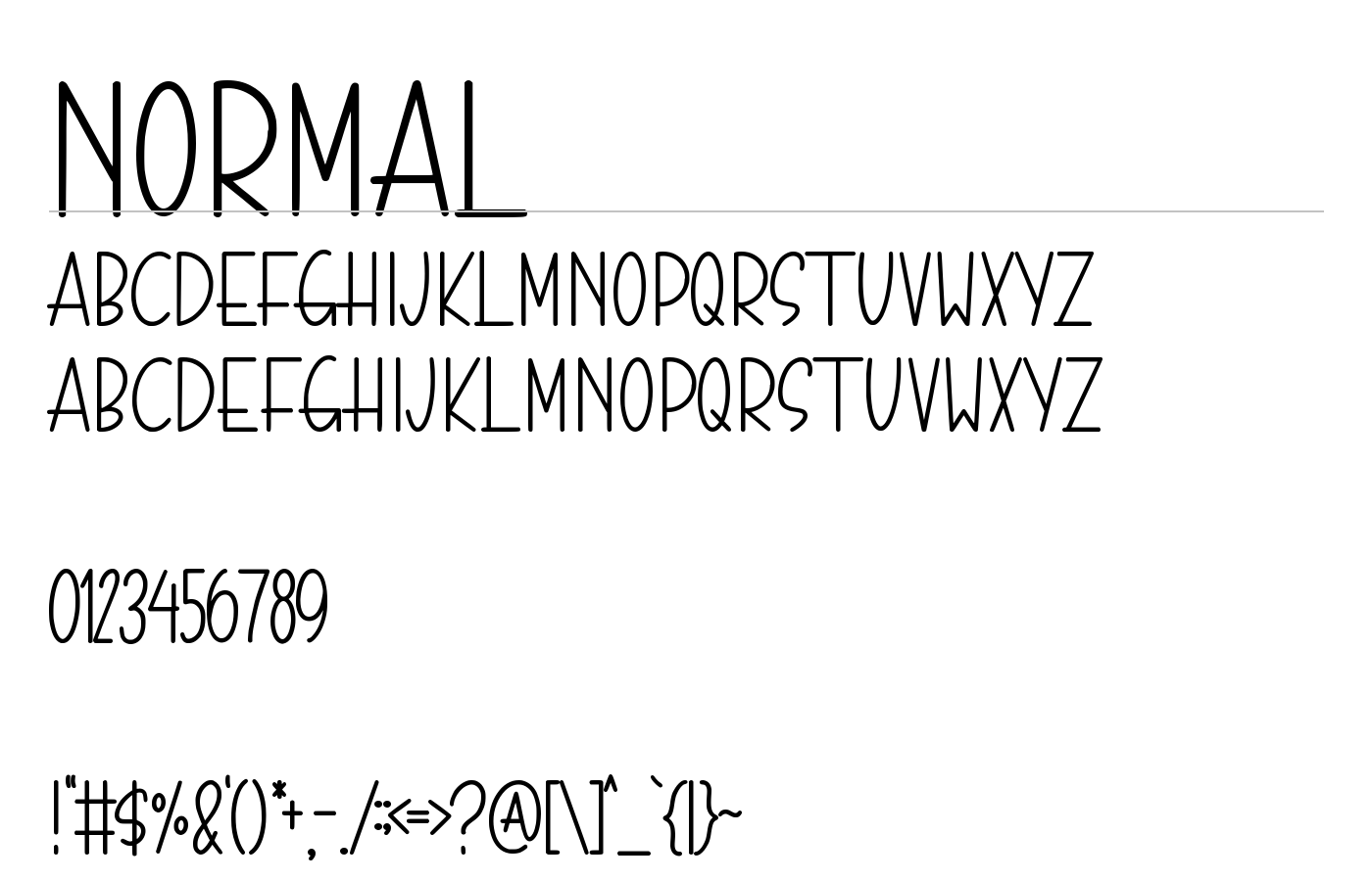 Popcorn Garden Font preview