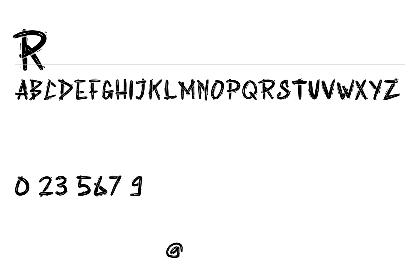 Rabsy Font preview