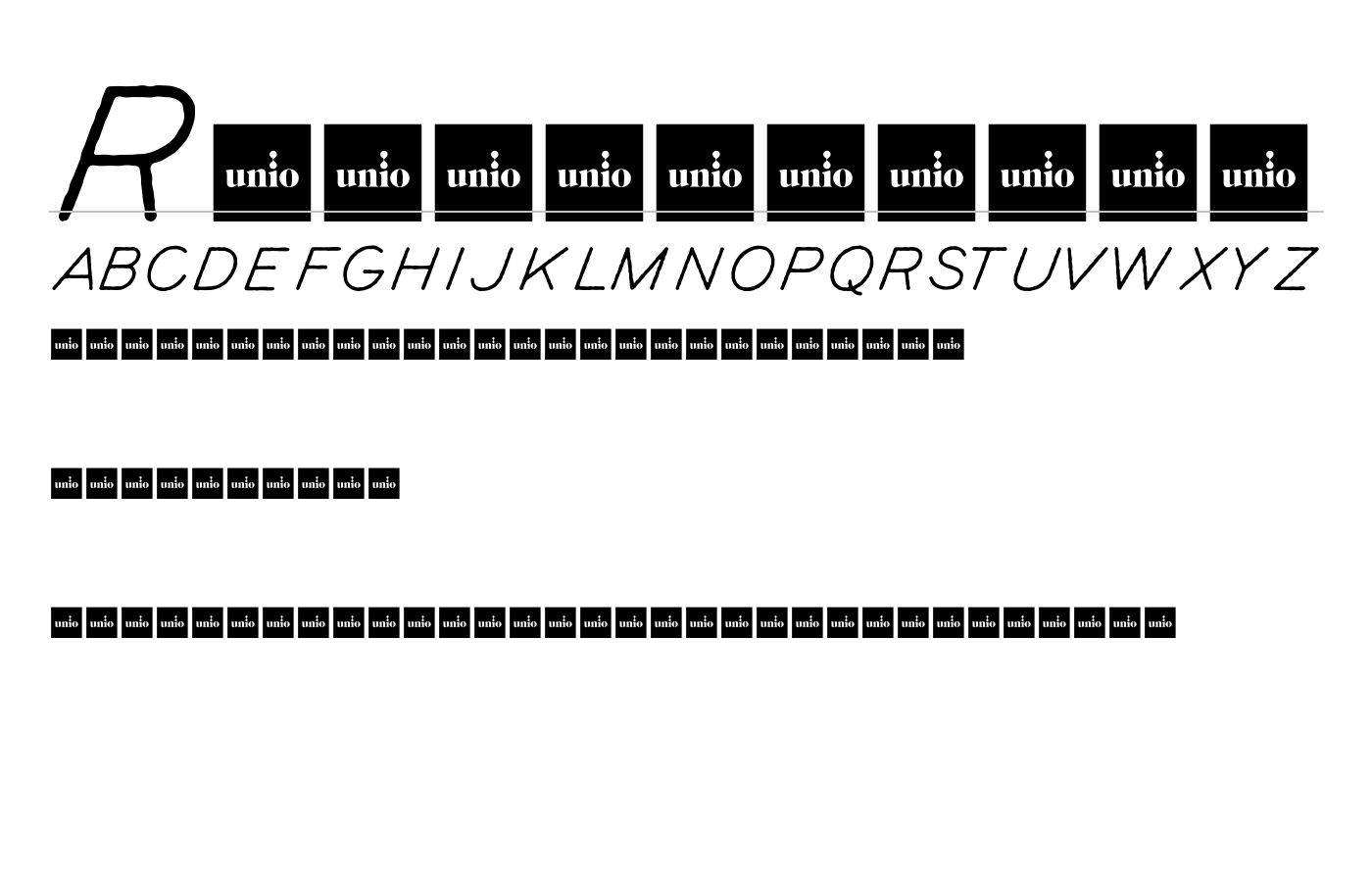 Renaissance Elegant Typeface preview