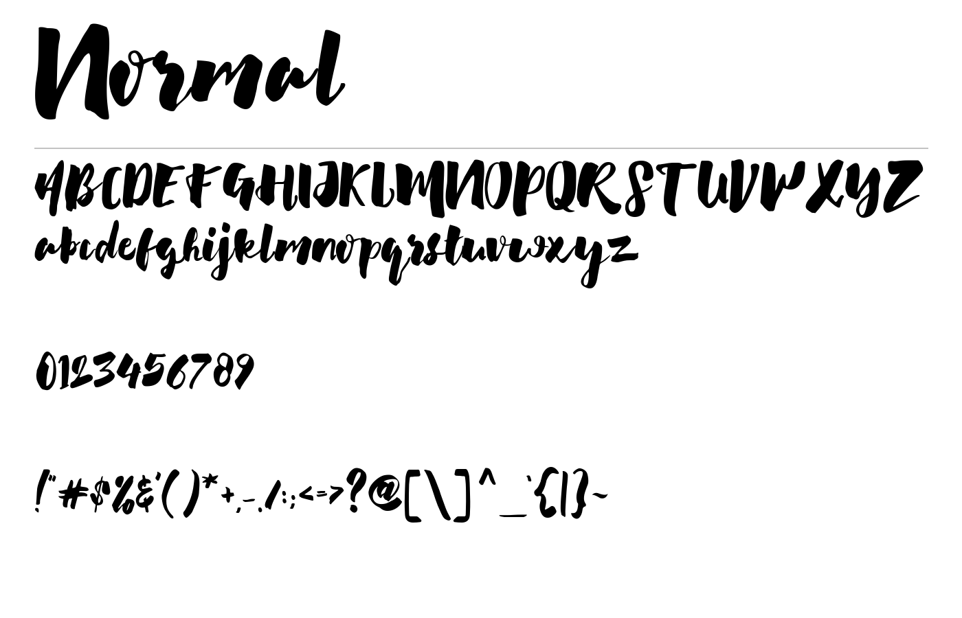 Rooster Font preview