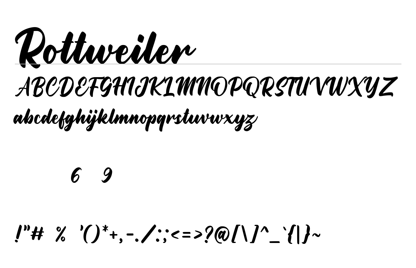 Rottweiler preview
