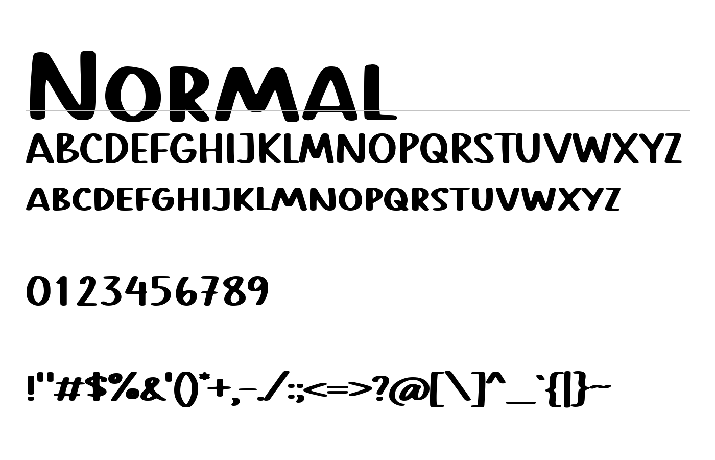 Rowstead Font preview