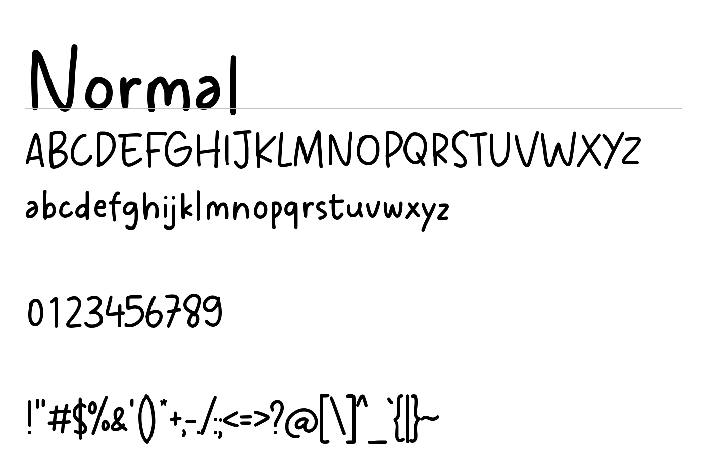 Sampun Hopeless Font preview