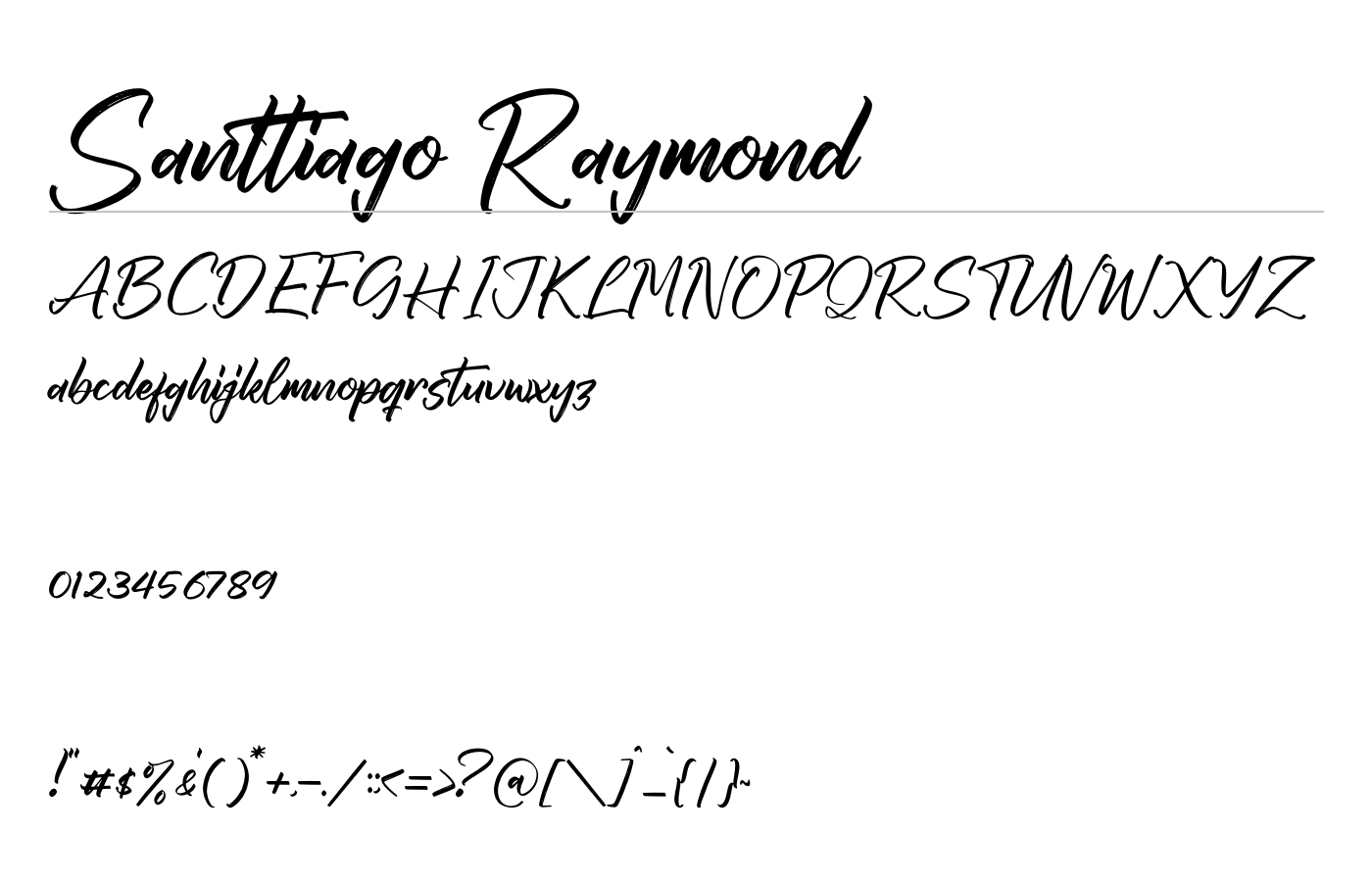 Santtiago Raymond Font preview