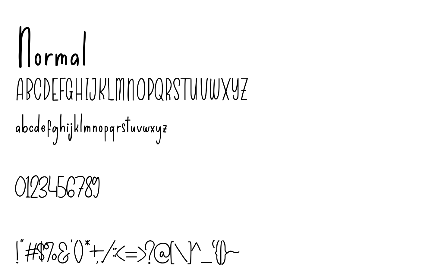 Secret Caramel Font preview