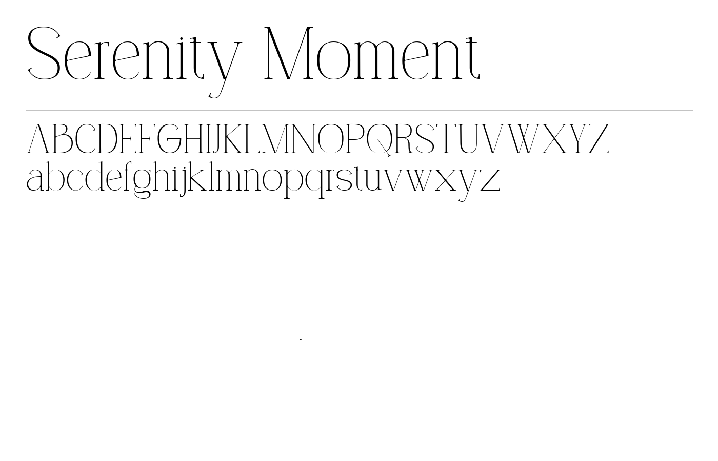 Serenity Moment preview