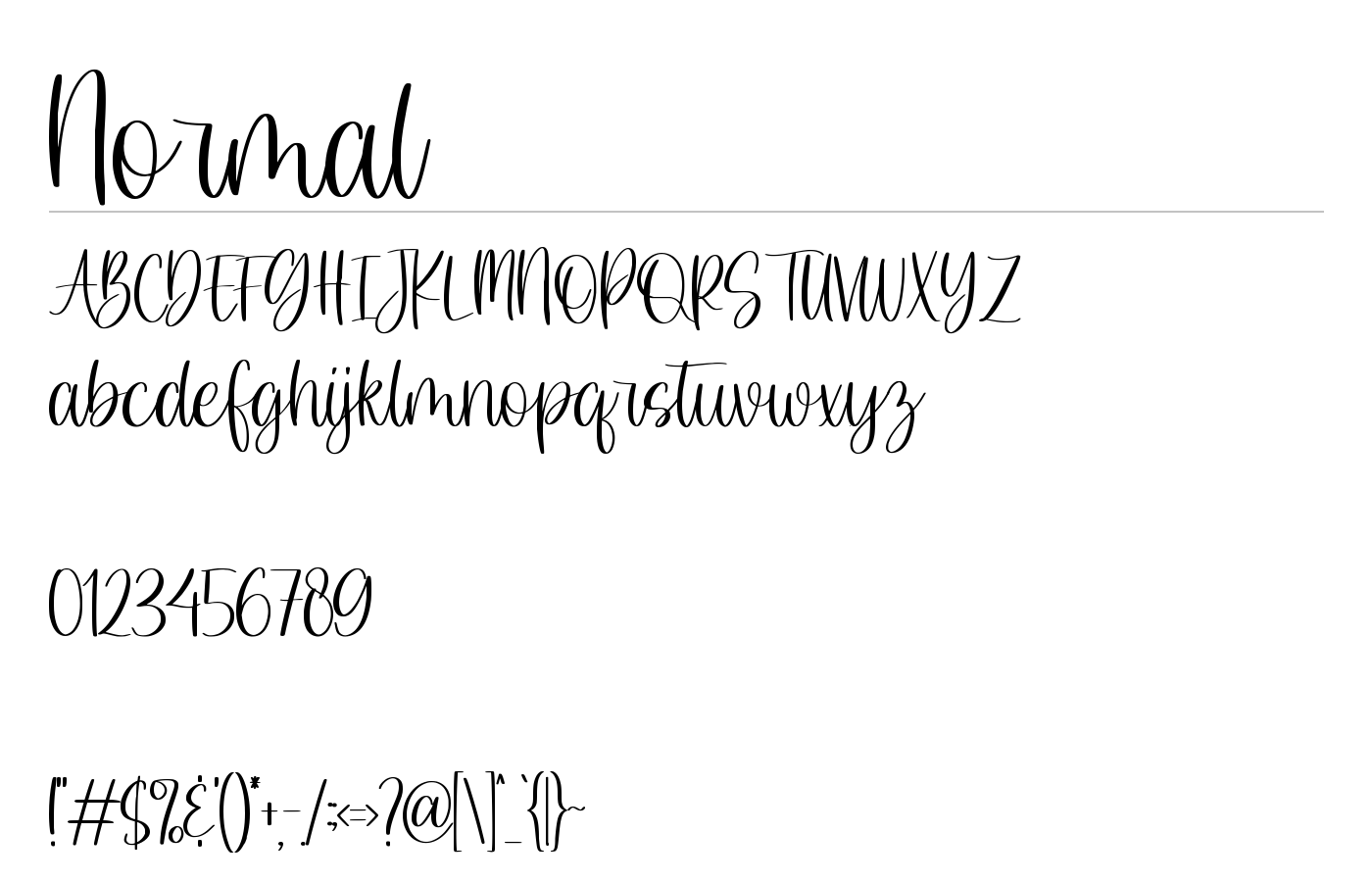 Shadefarms Font preview
