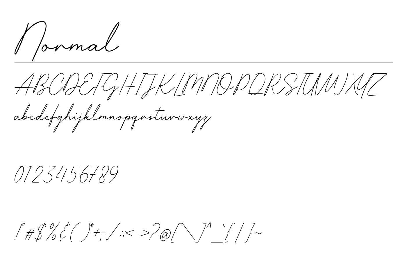 Shallifronthe Font preview
