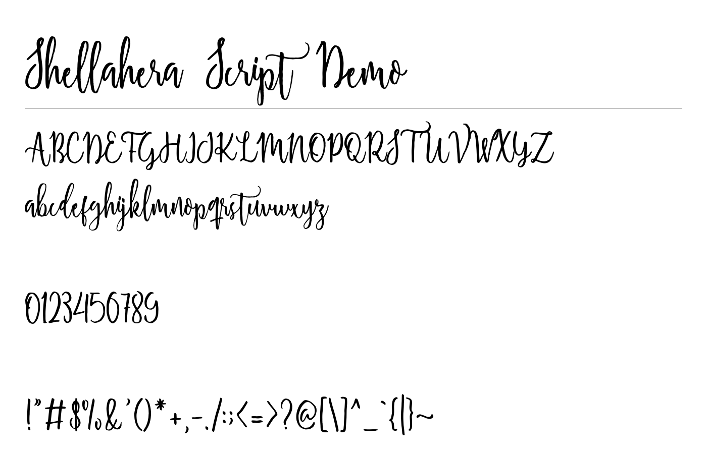 ShellaHera Script Demo preview