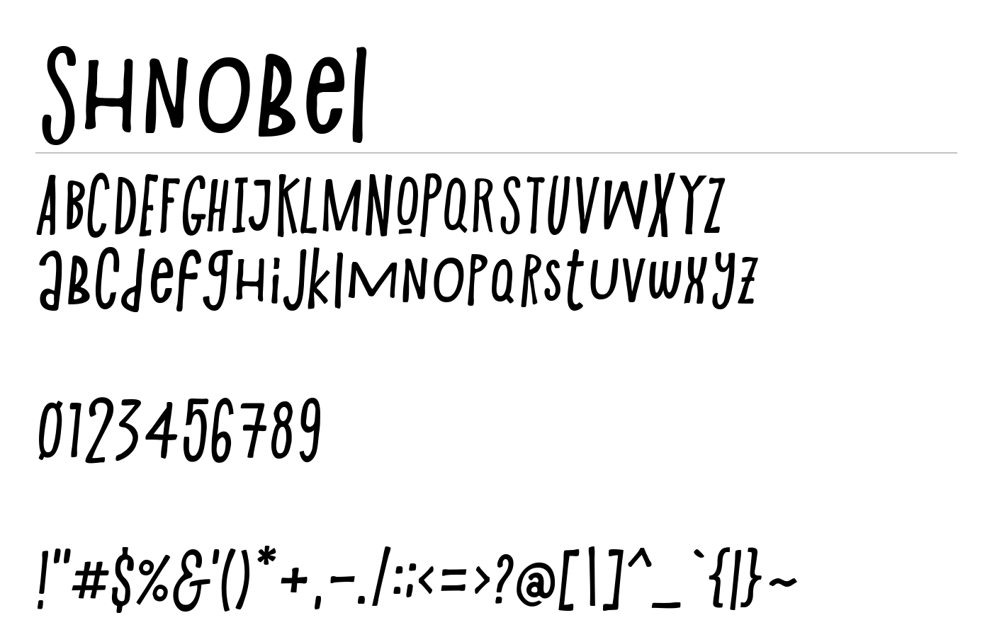 Shnobel preview