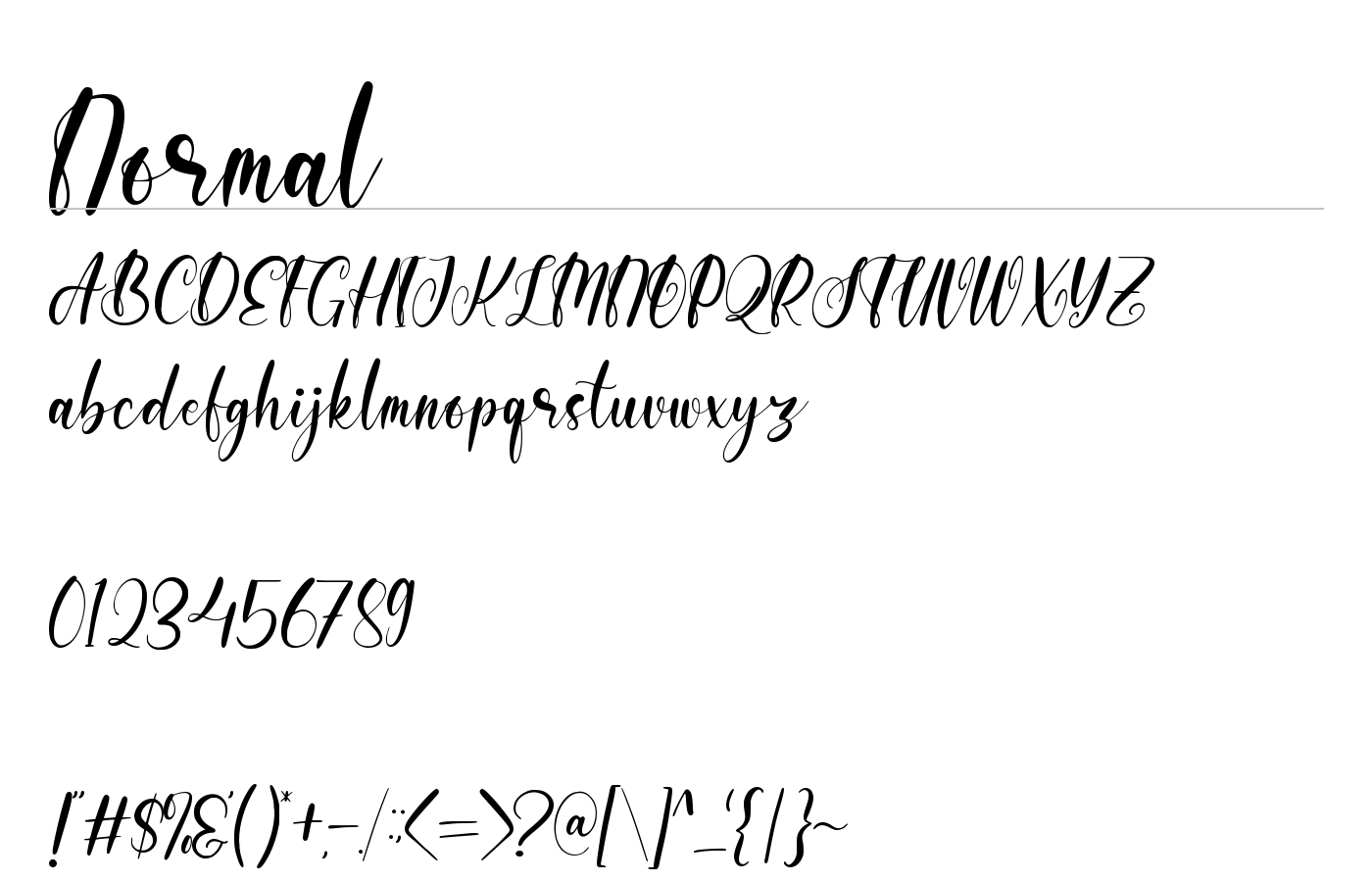 Silkyhearts Font preview