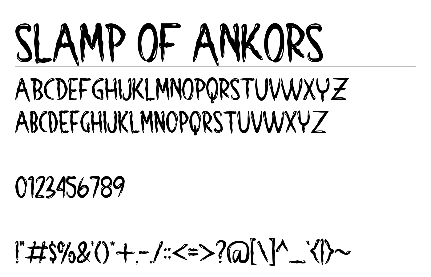 Slamp of Ankor preview
