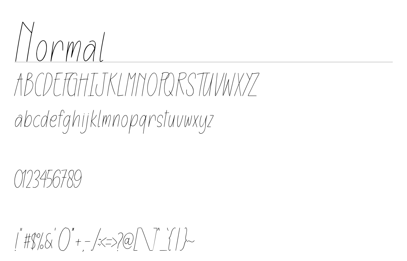 Smileline Font preview