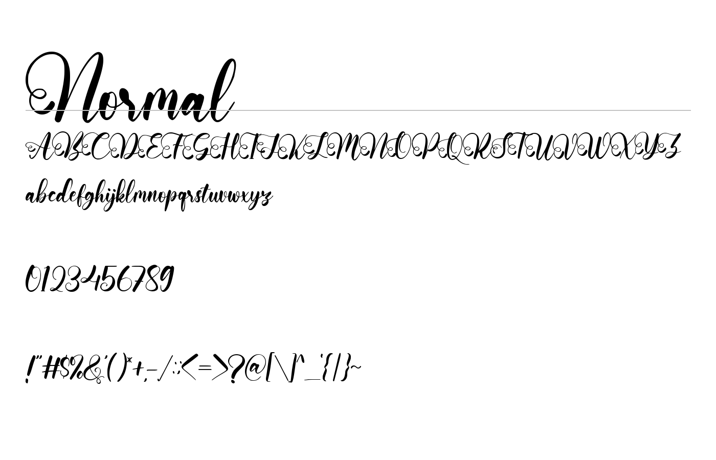 Snowmagine Font preview