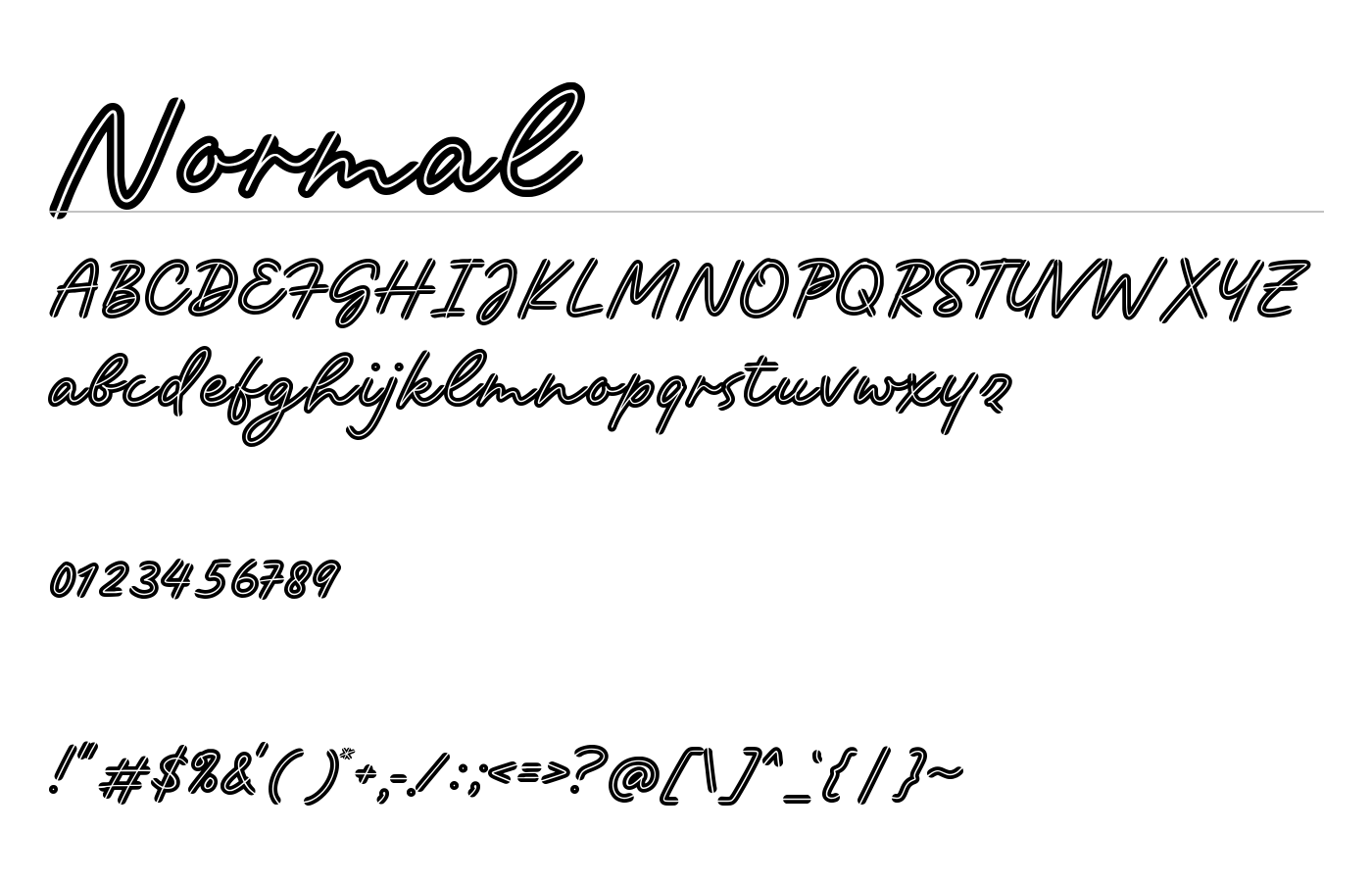 Somuch Fabrica Font preview