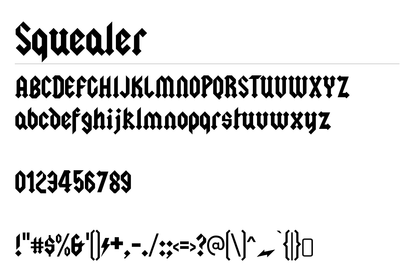 Squealer preview